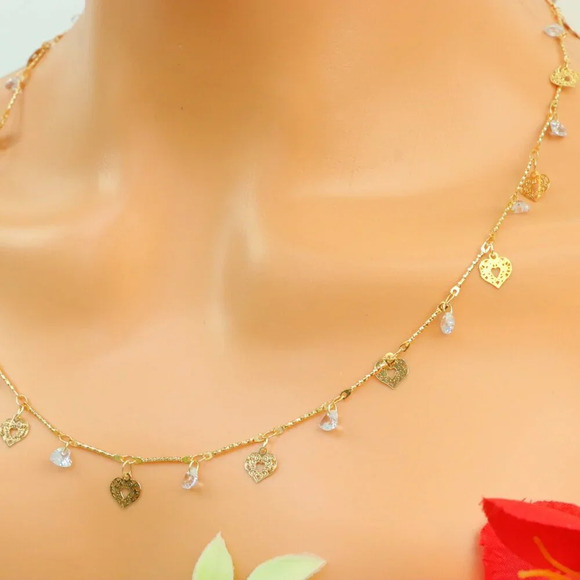 "New Beautiful Design Necklace Chain for Women/Girls, Gift, N774 - Picture 4 of 10